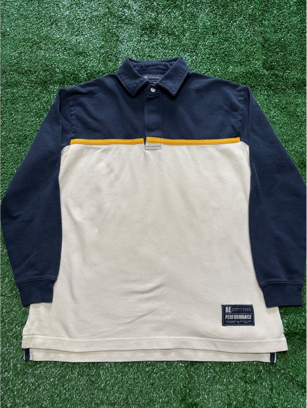 Vintage Y2K American Eagle Polo | Size Small